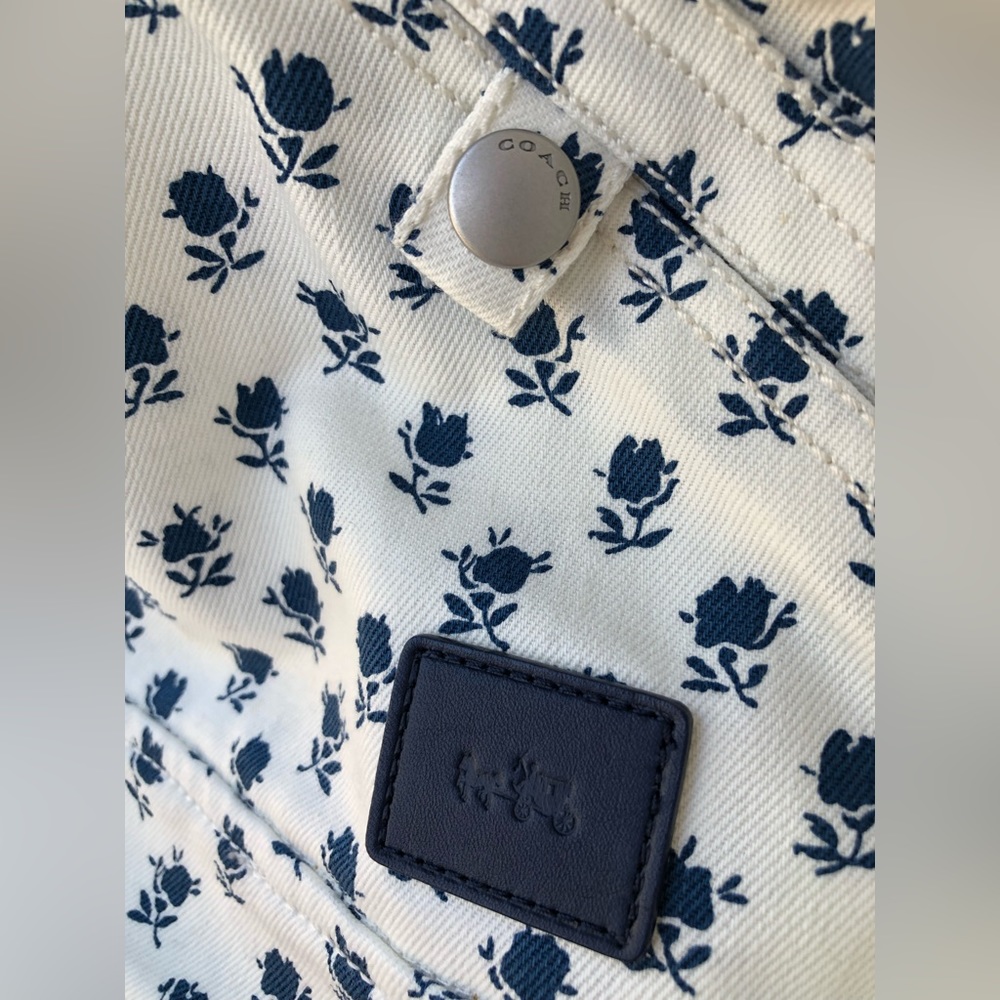 Coach denim jacket❤️ - Picture 6 of 9